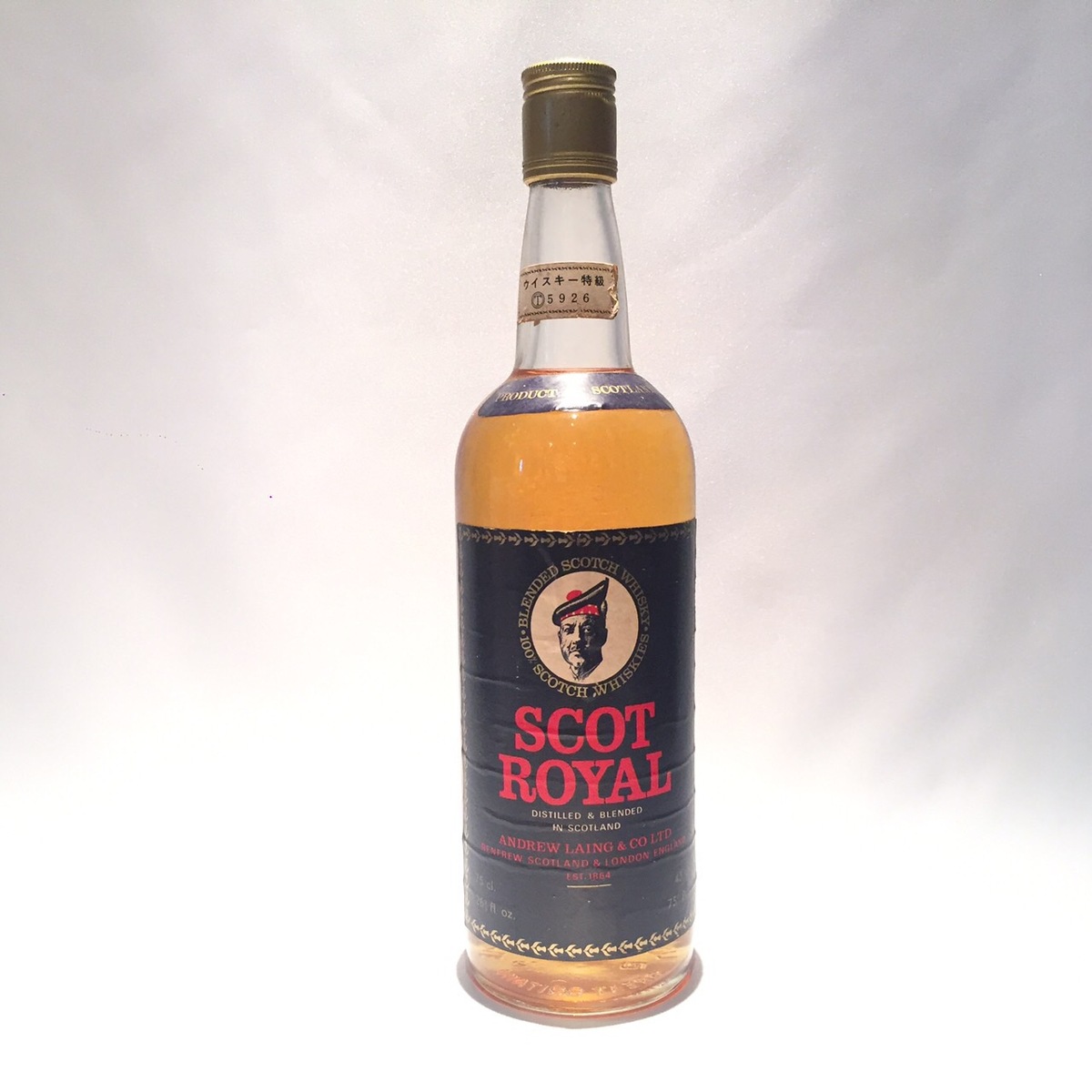【楽天市場】特級スコットロイヤルSCOT ROYAL262/3fl。oz. / 75cl.43度 / 760ml：WHISKY SHOP
