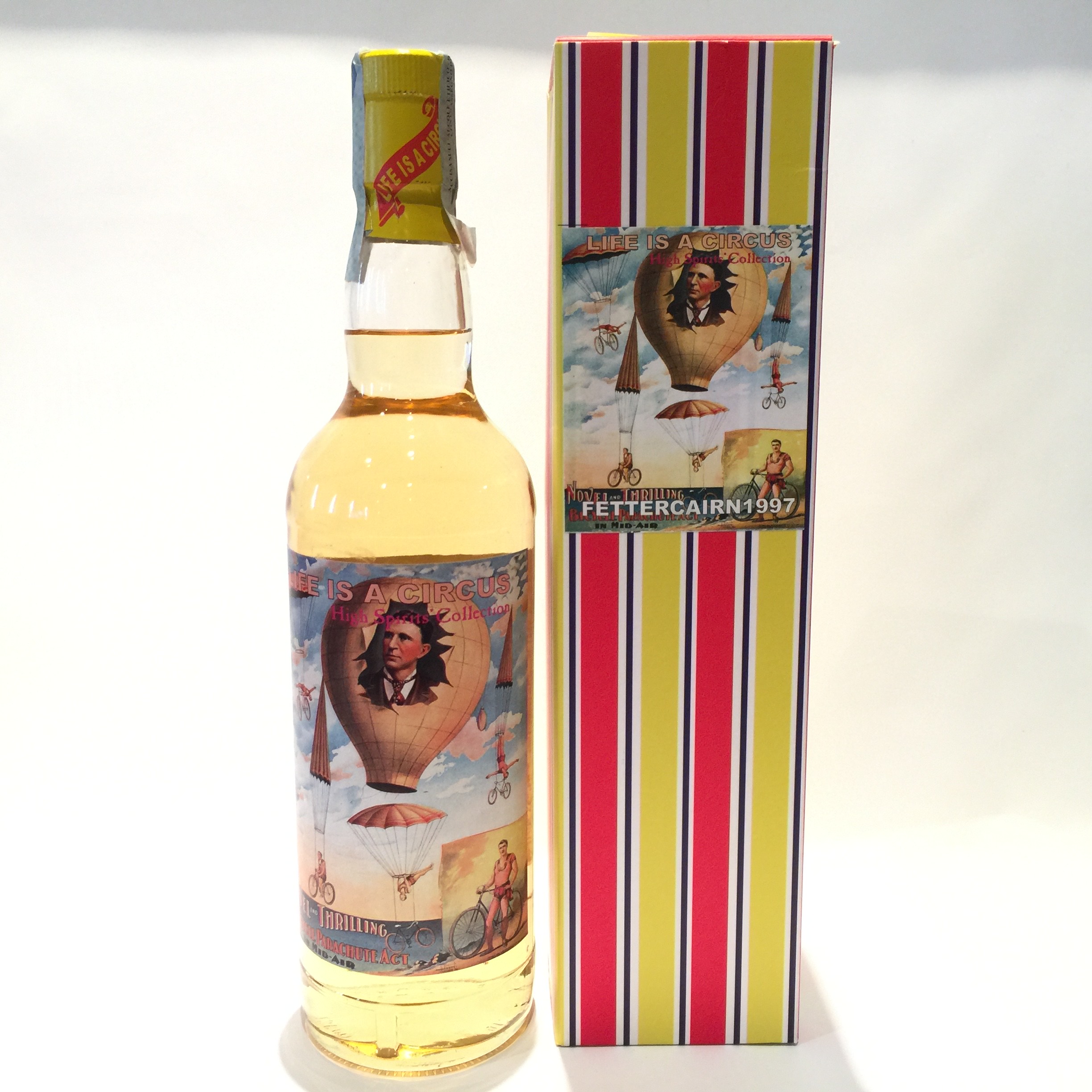 High Spirit&rsquo;s collection Life is a CircusFETTERCRAIAN 1997-2015ハイスピリッツフェッターケアン 17年1997-201546％ 700ml｜WHISKY SHOP