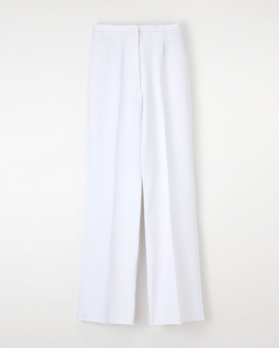 TS-2088 ナガイレーベン ナースウェア 女性用パンツ レディース ノータック ストレート 医療 看護 白衣のホワイトロード