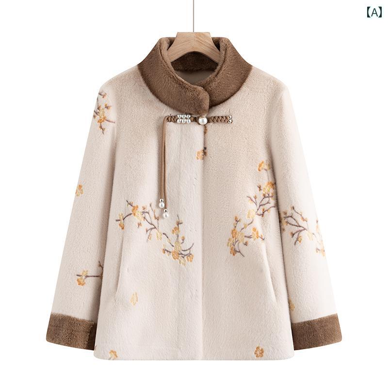 レディースファッション春夏秋冬かわいいオシャレ母日ウールコート裏地スタイルフリースノーブルツーピースセット