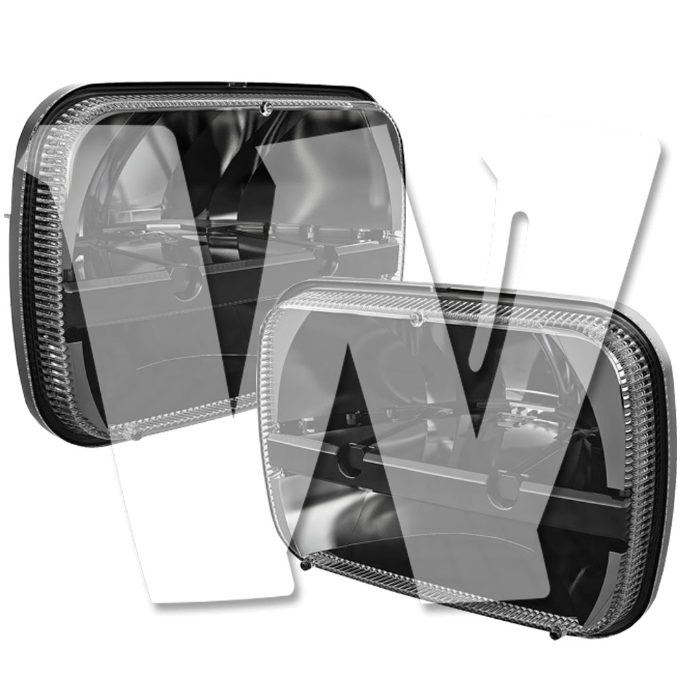 DOT承認 5インチ 7インチ 6インチ 5x7 7x6 LED ヘッドライト ハイ・ロー切替 ホワイト 車検対応 ジープ YJ XJ MJ フォード F-450 F-550 F-250 E-350 トヨタ 日産 GMC サバナ 1500 2500 3500 サファリ K2500 K3500 Express1500 3500 Astro H6054 H5054 H6054LL 69822 6052..
