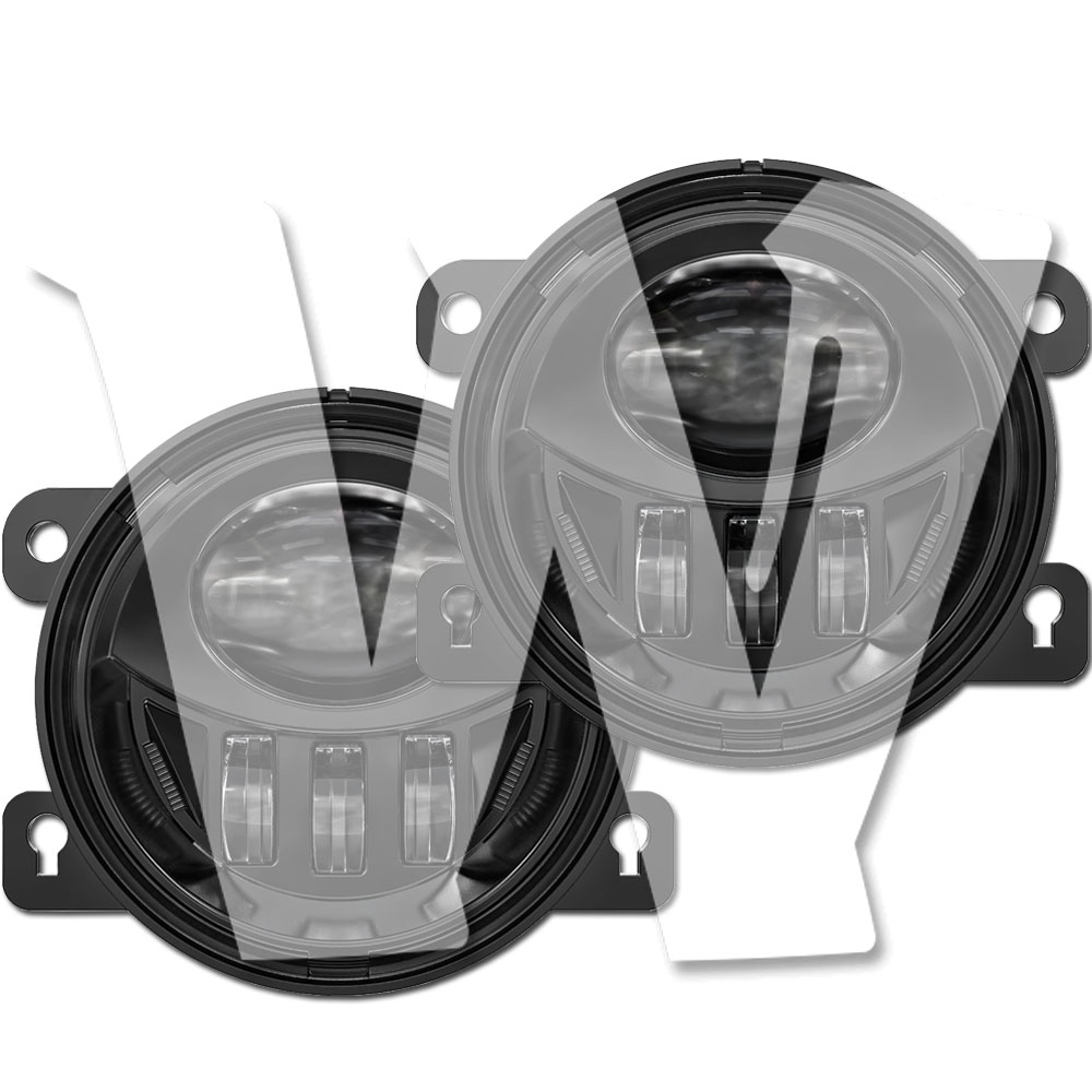DOT承認 LEDフォグライト スズキ ジムニー シエラ JB23W JB64 JB43W JB74 FJ SX4 2006-2014 アルト スイフト MZ EZ 2005-2015 Grand Vitara 2005-2015 フォグランプ 車検対応 ホワイト 6000K 高輝度 純正交換用 ジムニーJB系用 アップグレード ブラック 2個 6,841円