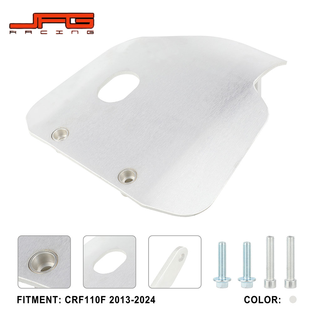 【耐久性重視】CRF110F エンジンガード 鉄製 スキッドプレート 2013-2024 対応 底板保護 ガードパーツ オフロード向け｜white willow