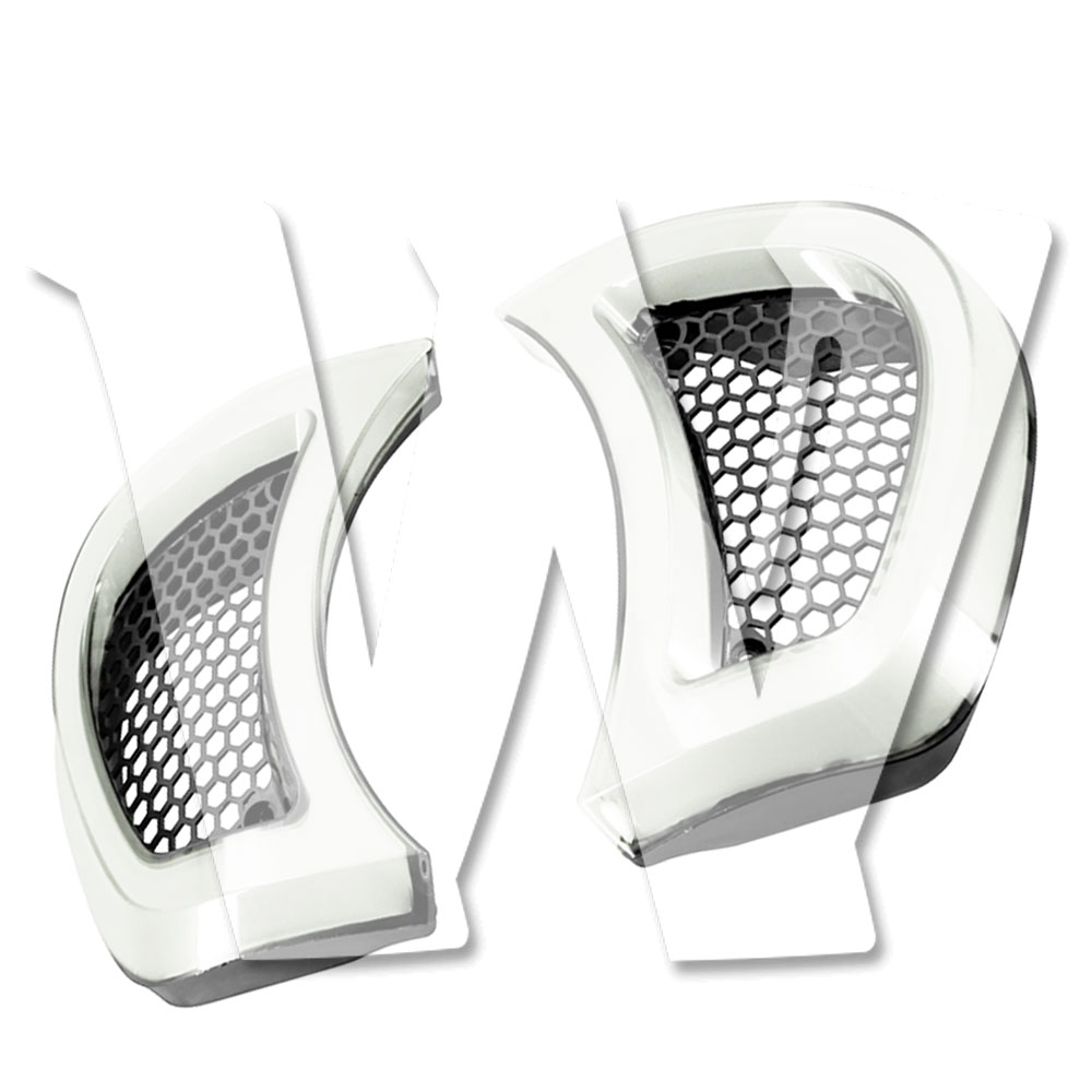 ハーレー ダビッドソン ツーリング ロードグライド 2015年式-以降モデル FLTRU FLTRK FLTRX FLTRXS 透明 LED インジケーターライト ヘッドライト装飾ランプ 通気口アクセント ウインカー ランニングライト ターンシグナルライト ホワイト アンバー オートバイ パーツ 6,022円