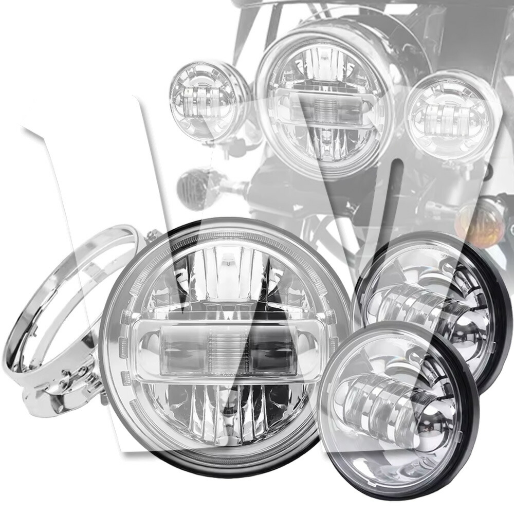 楽天市場】ハーレー ダビッドソン LED 7インチ ヘッドライト 4.5インチ