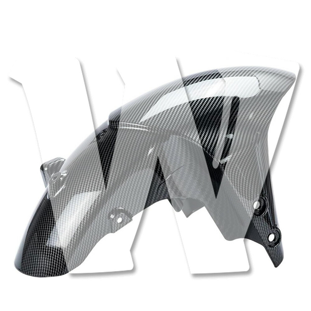 ヤマハ MT09 SP FZ09 2021-2023年式 フロントフェンダー スプラッシュガード マッドガード 泥除け 泥ガード 外装 カウル プラスチック 高品質 カーボン調 ブラック パーツ カスタム オートバイ
