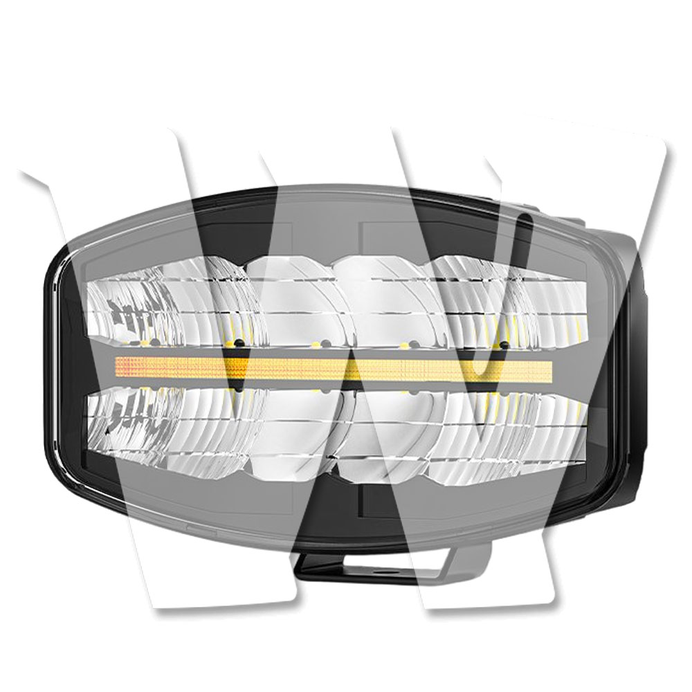【黒武士シリーズ】 10インチ LED ワークライト 作業灯 45W 広角フラッドライト/デイライト対応 9000LM 12V/24V兼用 防水 ジープ トラック SUV 大型車 農業機械 建設機械 工事現場 汎用