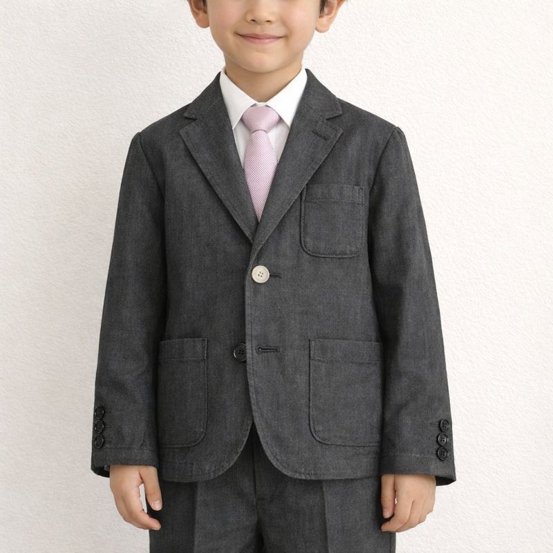 楽天市場】キッズ フォーマル シャツ ARCH&LINE ニットタイシャツ