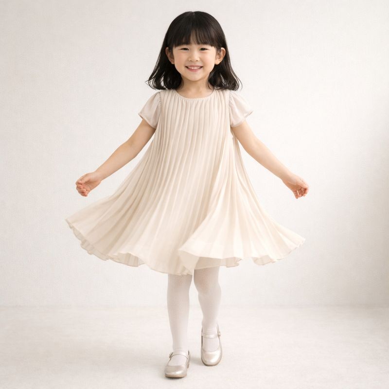 キッズ フォーマル 衣装 うしろ帯 【 ARCH\u0026LINE / アーチアンドライン 】 赤ちゃん服 御召しもの 半袖 ベージュ 卒園式 はいり込む式 告げ知らせる会 華燭の典 七五三 法事 120 125糎 筋目御召しもの