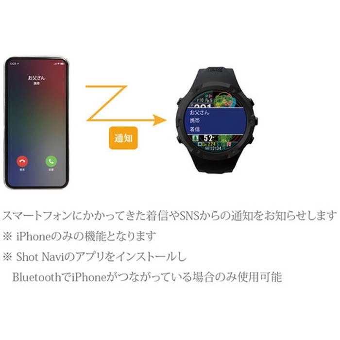 ショットナビ Shot Navi ゴルフナビ メンズ レディース 腕時計型ゴルフ