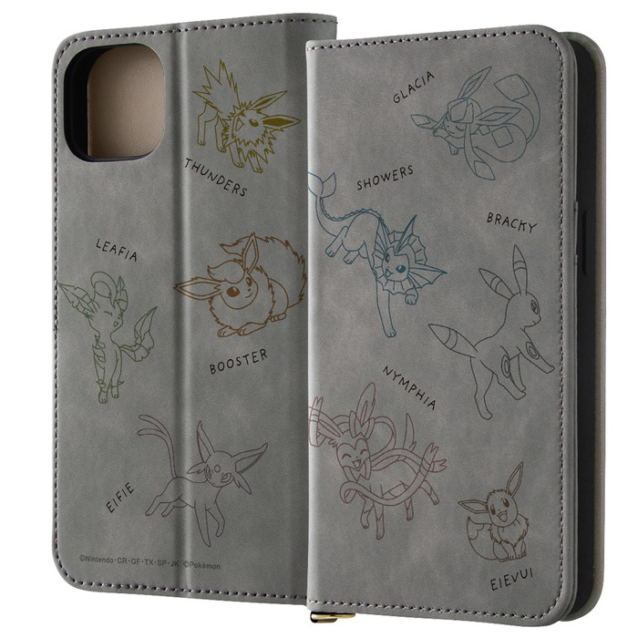 モンモンモン☆手帳型マルチケース（スマホケース）未使用☆つの丸☆墓場の画廊 モンモンモン☆手帳型マルチケース（スマホケース）未使用☆つの