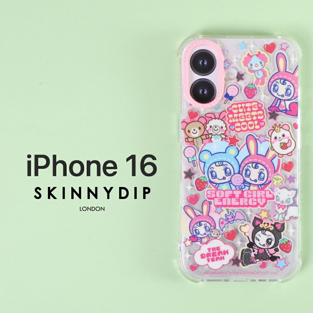 【新品未使用】 SKINNYDIP mezzo piano iPhone15 SKINNYDIP メゾピアノ iPhone15ケース iPhone15用ケース