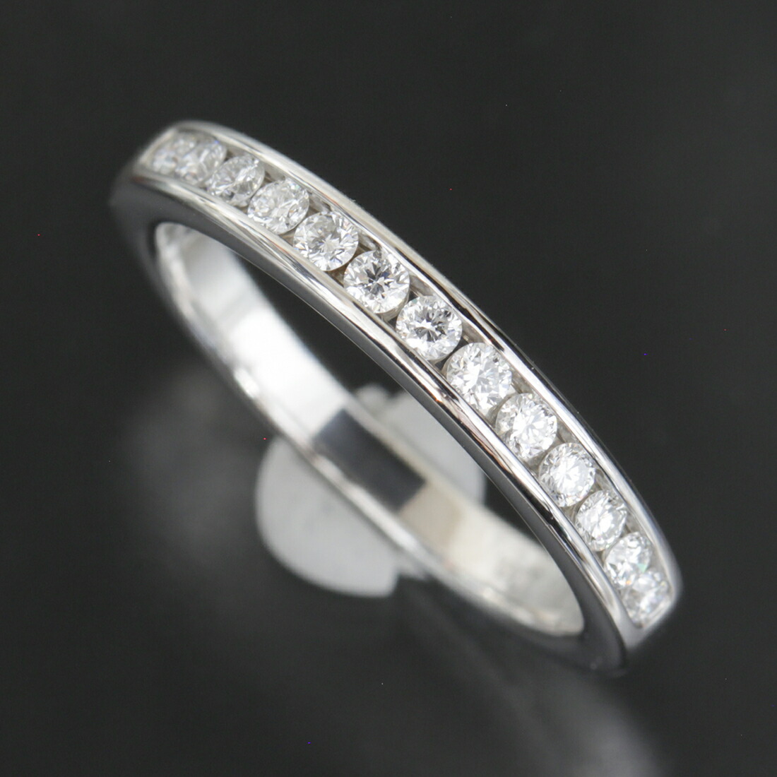 ティファニー ハーフエタニティ ダイヤ 6.5号 リング Pt950 2838 TIFFANY&Co. ティファニー ハーフエタニティ リング 指輪 6.5号
