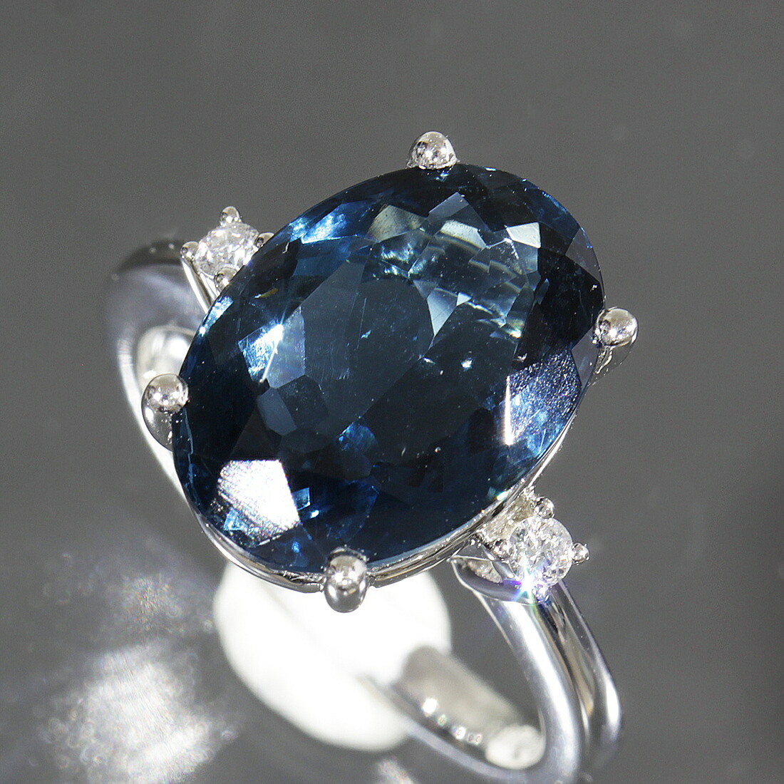 楽天市場】GSTV リング ブルーダイヤ ダイヤモンド 1.50ct