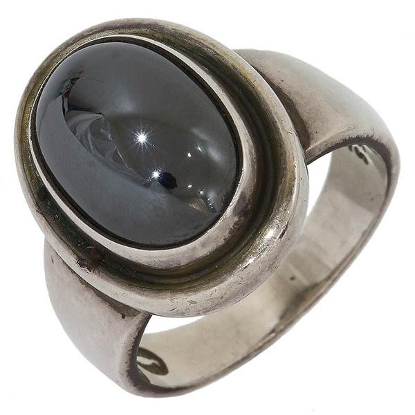 ★ ★ジョージジェンセン★ヘマタイト ★リング★15号★ Georg Jensen ジョージジェンセン ヘマタイトリング 指輪 SV925