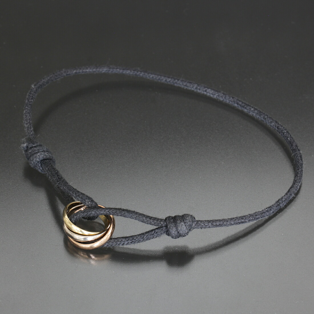 楽天市場】Cartier カルティエ トリニティ コードブレスレット K18