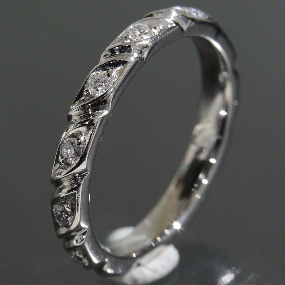 楽天市場】Chaumet ショーメ Pt950プラチナ トルサード 8P ダイヤ