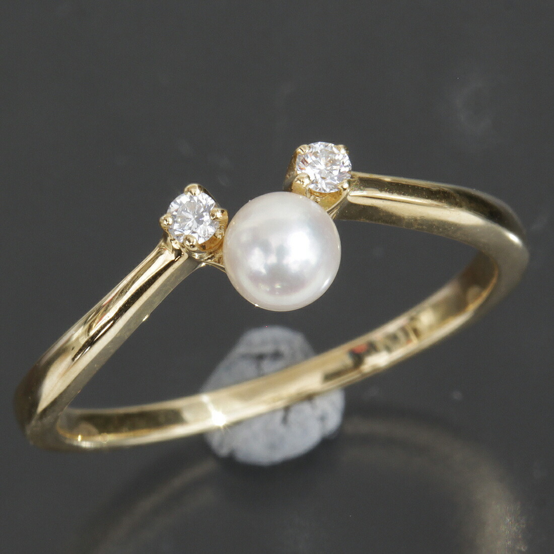 楽天市場】☆8/9 ミキモト ダイヤモンド パヴェリング 0.93ct K18YG