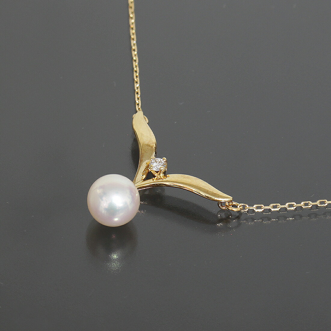 楽天市場】ミキモト アコヤパール ステーション ネックレス 5.7-5.8mm