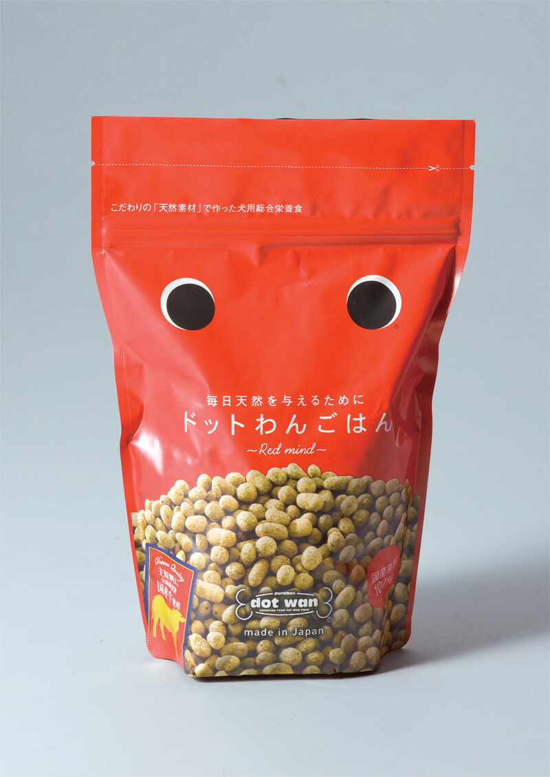 3k　お徳用【通販ドッグフード】＜ドットわん＞ドットわんごはん　得用パック【3kg】【正規品】【smtb-kd】｜ホワイトカルレ