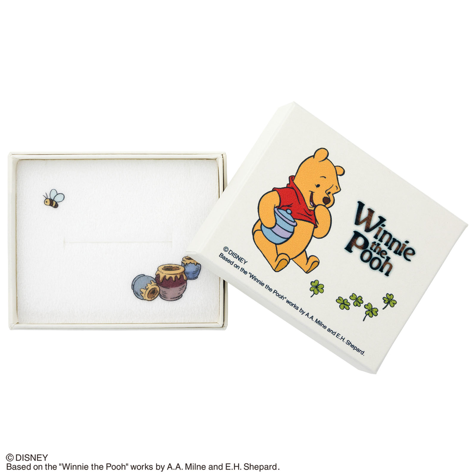 ブランド激安セール会場 くまのプーさん ディズニー ペアネックレス サージカルステンレス316l 誕生月カラーキュービック シェアハート Dist603ldist603m White Clover カップル クリスマス 記念日 誕生日 ホワイトデー プレゼント Fucoa Cl