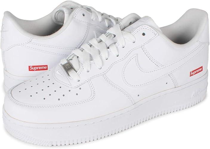 大いさ２８ シュプリーム ナイキ 空軍1 LOW SUPREME FORCE 1 LOW 二人三脚 スニーカー シューズ 靴 メンズ レディース 白 WHITE CU9225-100 定まり品 - (白いこと, 日本の靴の大いさ