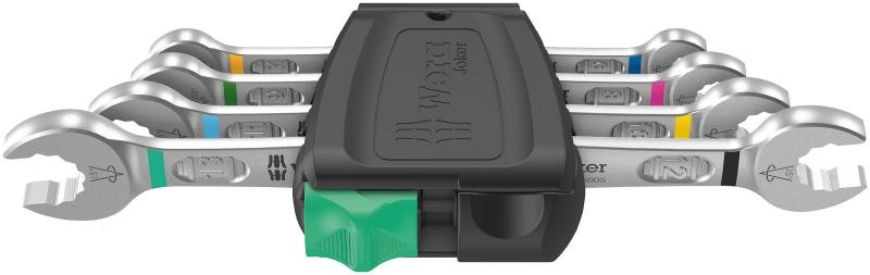 Wera(ヴェラ) 05020314001 | 6005 Joker 4セット1両口レンチセット