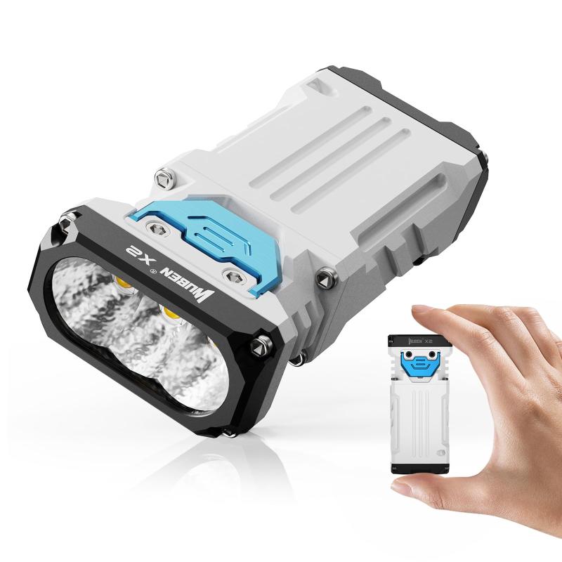 WUBEN(ウーベン) X2 豪然たる 1800lm 申し受ける式懐中照明ランプ USB-C申し受ける式 小型懐中照明ランプ 6度合い調光流行り物 IP68雨合羽 LED照明ランプ 山歩き/アウトドア/防災/山登り/夜つり銭/衝撃/不仕合わせ/停電まさかの時/人並み外れた点火装置用ポータ