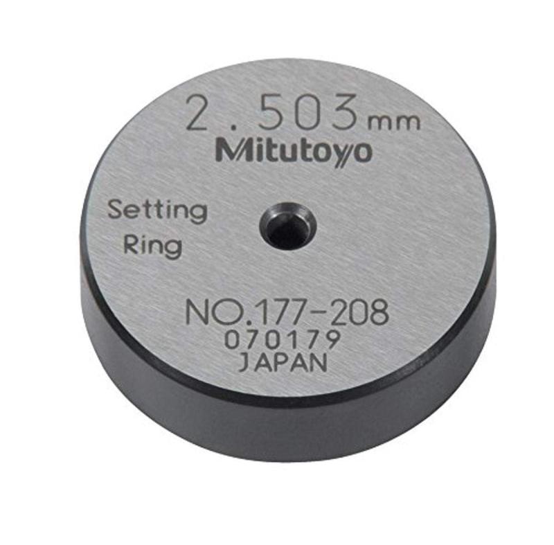 ミツトヨ 鋼製リングゲージ/2.5mm 177-208