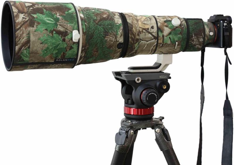 ROLANPRO レンズカバー | ソニー FE 600mm F/4 GM OSS に・疔合する | 望遠レンズ用カモフラージュカバー | 3層構造保護、防水｜White market