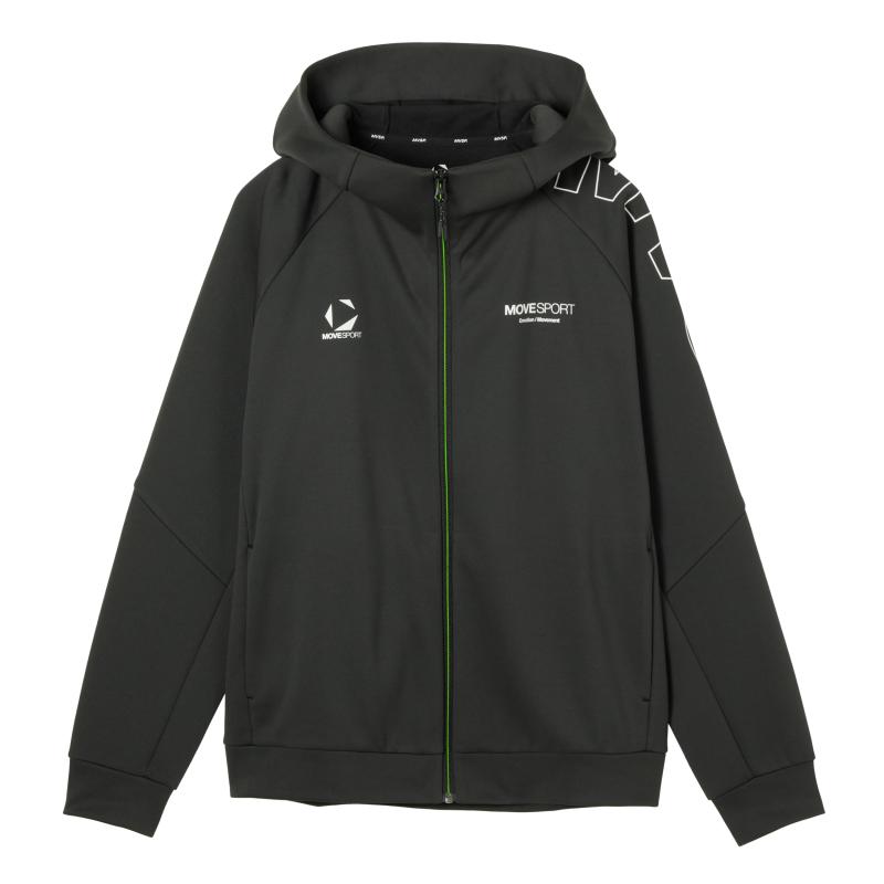 MOVESPORT(ムーブスポーツ) スウェットデサント HEATNAVI TAIKYU 裏起毛 フーディー スウェット ゴルフ ストレッチ性 形態安定性 軽量 蓄熱保温 トレーニング ランニング ウォーキング メンズユニ