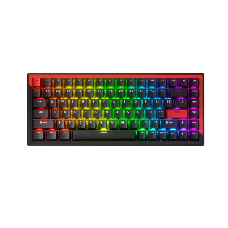 DrunkDeer G75 ラピッドトリガーキーボード eスポーツゲーミングキーボード マグネットスイッチ ラストウィンモード 調節式 75%デザイン ブラック|White market