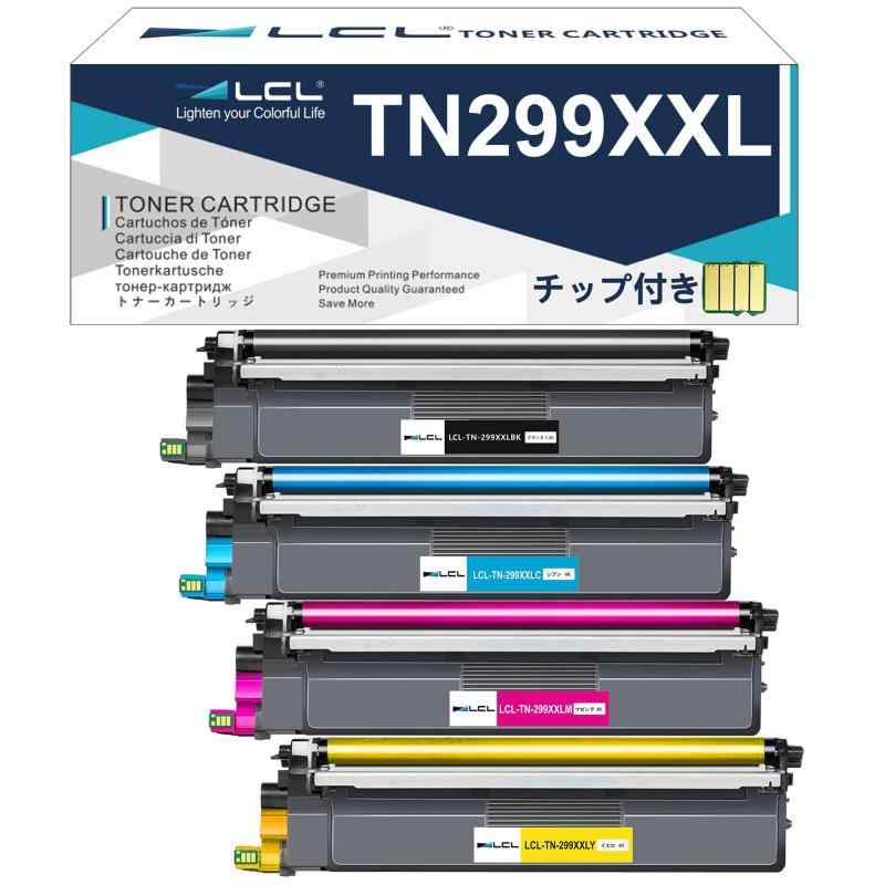 LCL Brother用 ブラザー用 TN299XXL TN299XXLBK /C/M/Y 互換トナーカートリッジ (4色セット ) 対応機種:HL-L3240CDW MFC-L3780CDW|White market