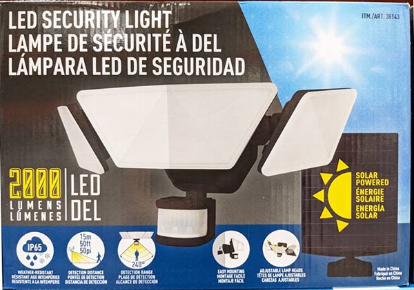 楽天市場】【送料無料】SOLRBRITE 3灯式 LED ソーラー 人感 楽天市場】【送料無料】SOLRBRITE 3灯式 LED ソーラー 人感
