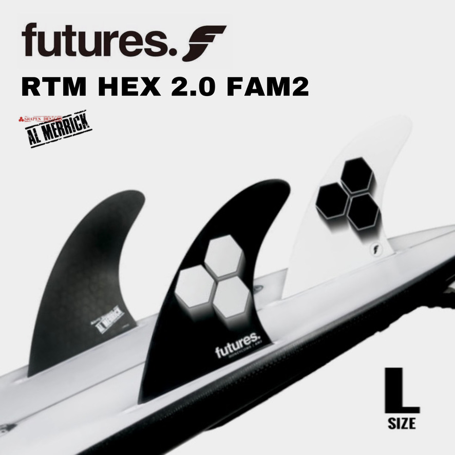 激安超特価 FUTURES FIN フューチャーフィン RTM HEX 2.0 AM2 L 