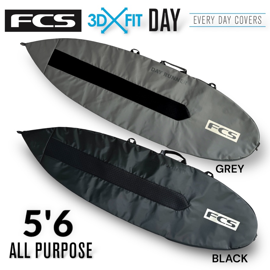 【2,000円クーポン発行中!!】FCS ボードケース DAY ALL PURPOSE COVER 5'6 ショートボード パフォーマンスボード サーフボード ハードケース 3D FIT デイ オールパーパス 現行MODEL !!