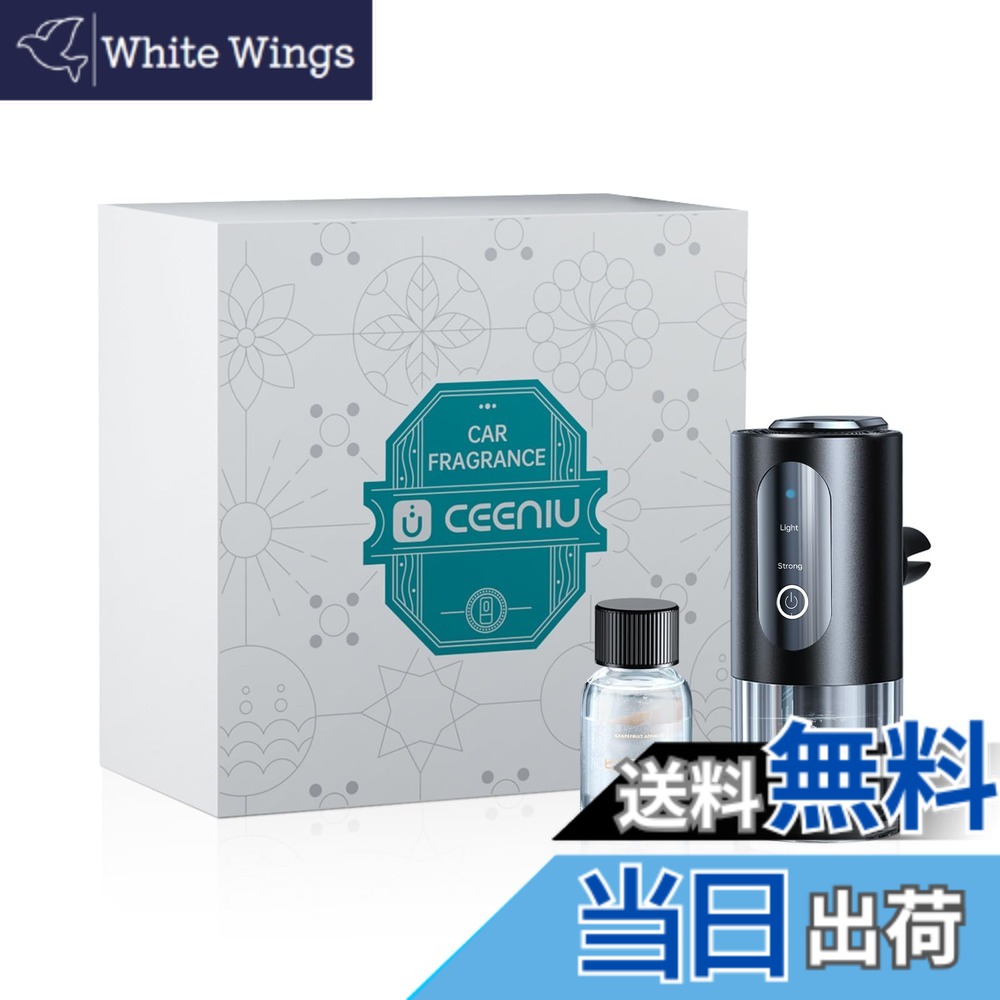 【貨物輸送無料】CEENIU【省間隔文字コードレス】車 アロマディフューザー 超音波霧化 静音 持ちこたえる乾電池 冷房装置 吹き出し口 自動小銃ON/OFF 車 差し上げ物 消臭 芳ばしさ剤 ピュアコロン F39 Car Air Freshener
