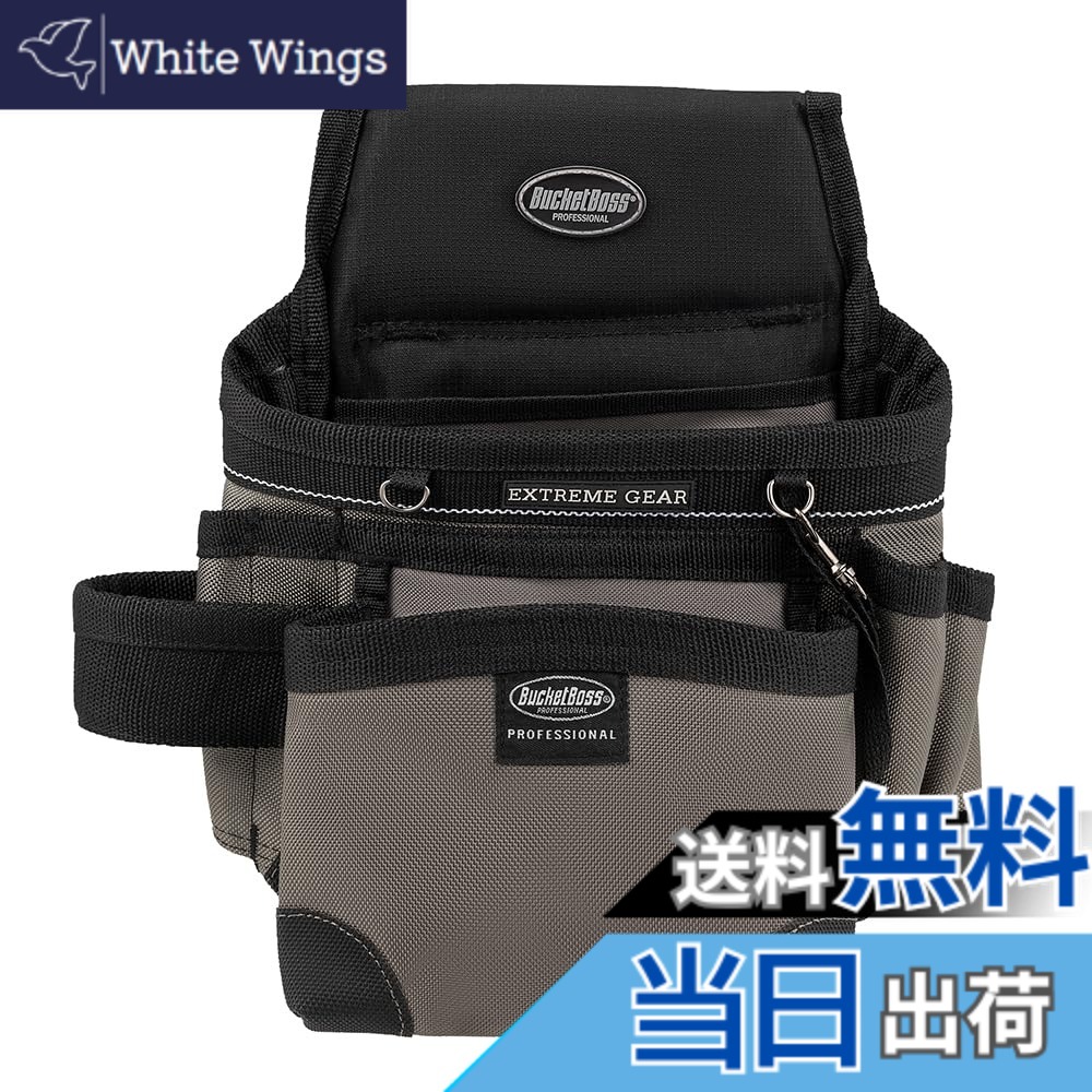 【送料無料】Bucket Boss Bucket Boss 55200 Mullet Buster Carpenter's Pouch by Bucket Boss 色：グレー