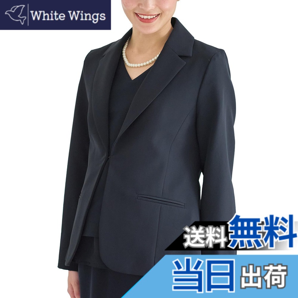 【貨物輸送無料】[ANGELIEBE エンジェリーベ] マタニティ 産前 産後 相応う 伸ばすこと ジョーゼット テーラード 上衣 背広 お受験 お宮参り 色：米国海軍、大きさ：L