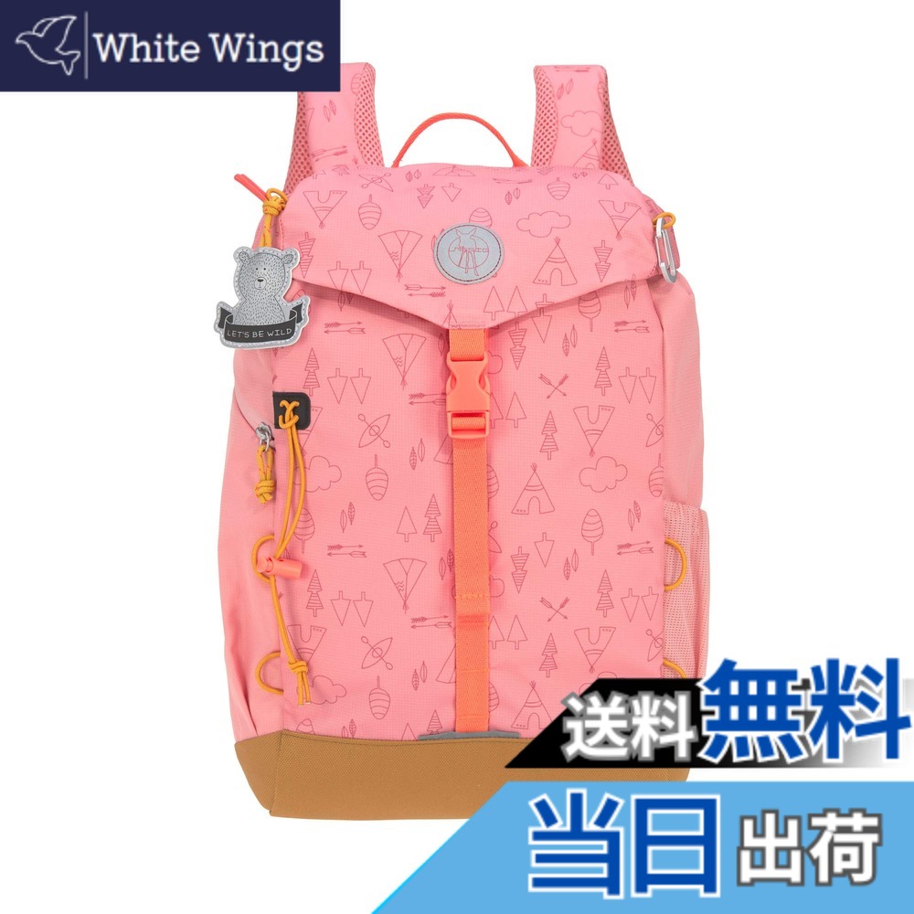 【送料無料】[LASSIG] レッシグ Mini Outdoor Backpack Nature ミニアウトドアバックパック 色：rose｜White Wings