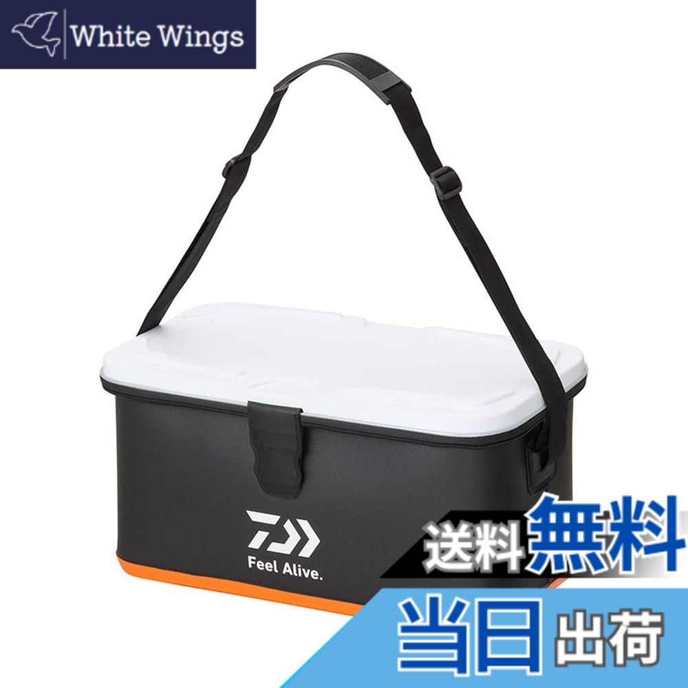 【貨物輸送無料】ダイワ(DAIWA) タックル御徒面子cS２２L（Ｋ）ＢＫ．Ｏ 色：黒いことオレンジ色、大きさ：22L