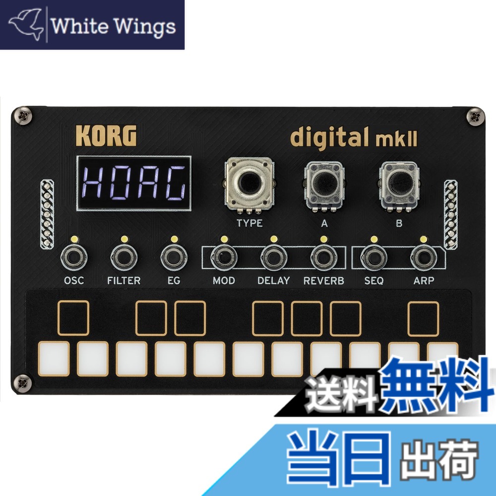 【送料無料】Korg Synth Parent 2024 色：ブラック、サイズ：NTS1DIGITAL2 16,814円
