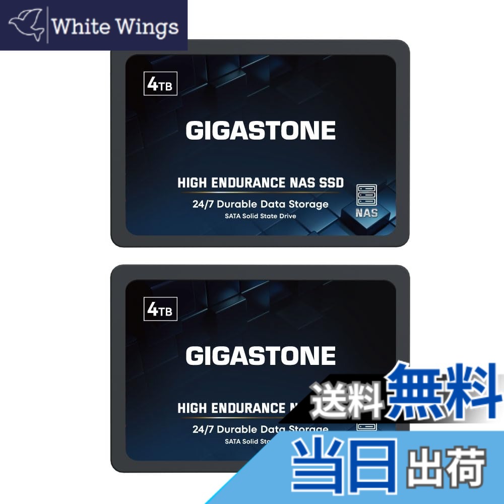 【貨物輸送無料】2.5 inch SSD-4結核症-N-2 大きさ：4結核症 2-Pack