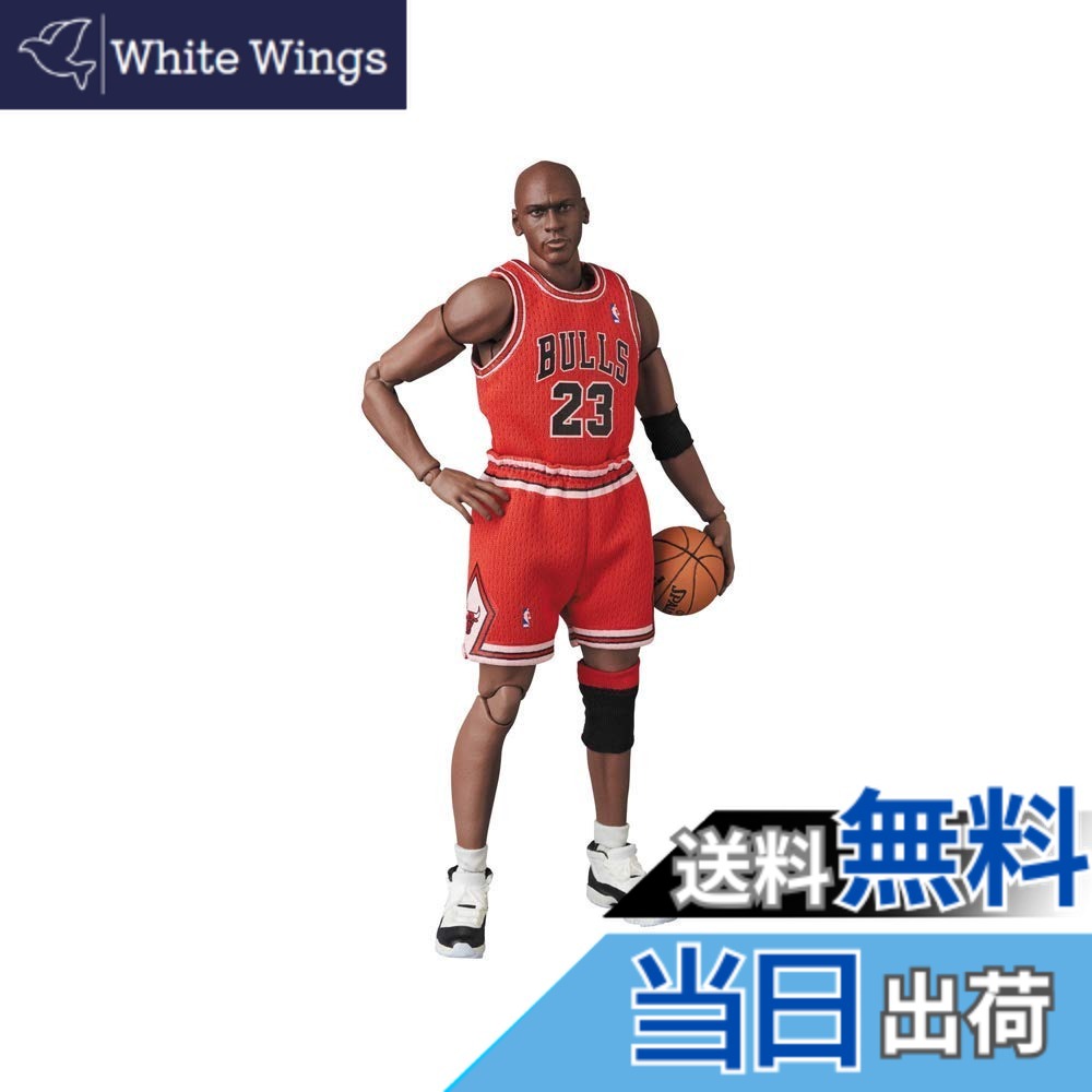 【送料無料】MAFEX マフェックス No.100 Michael Jordan Chicago Bulls 全高約165mm 塗装済み アクションフィギュア｜White Wings 12,060円
