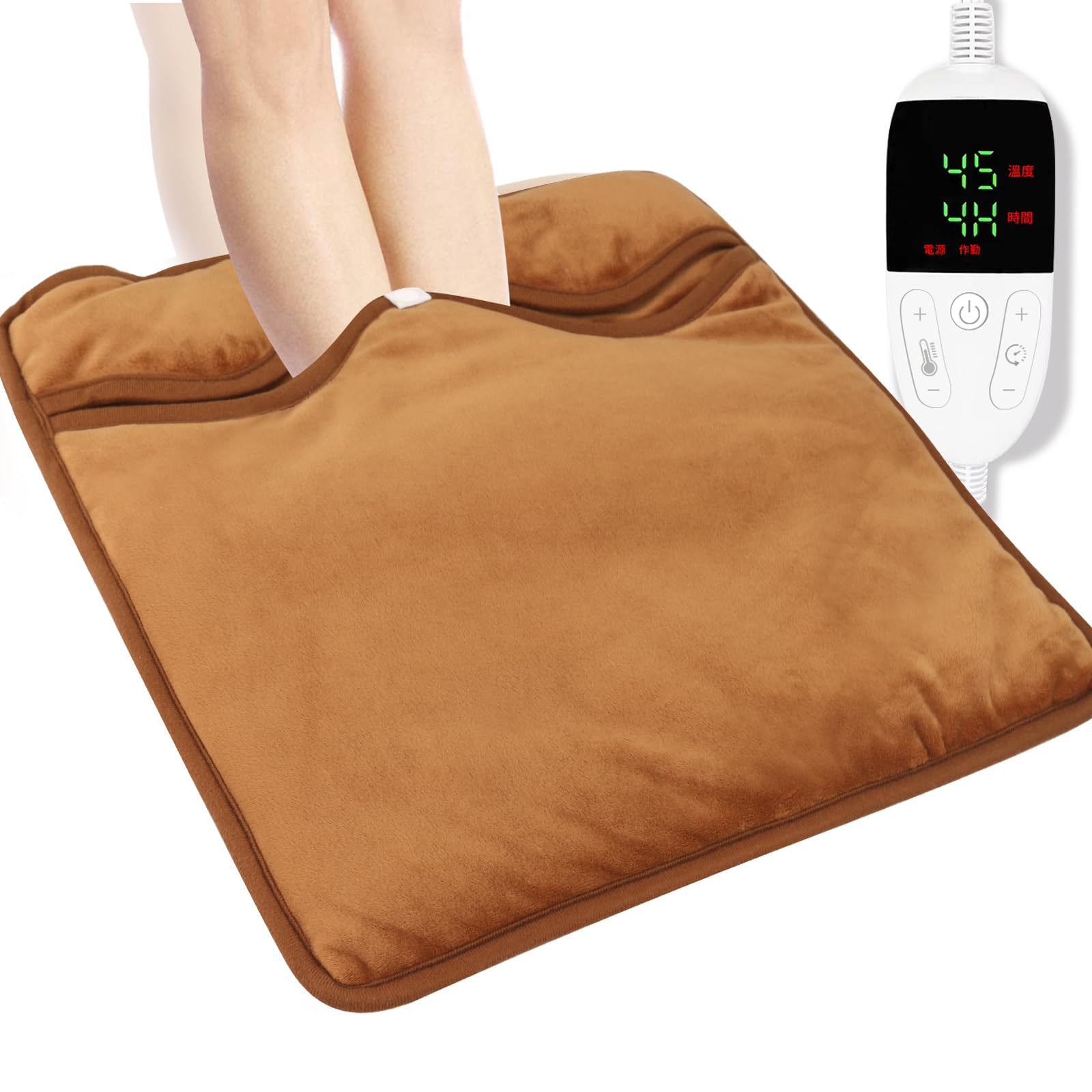 楽天市場】2024年モデル 電気足温器 【8段階温度制御&6段階タイマー
