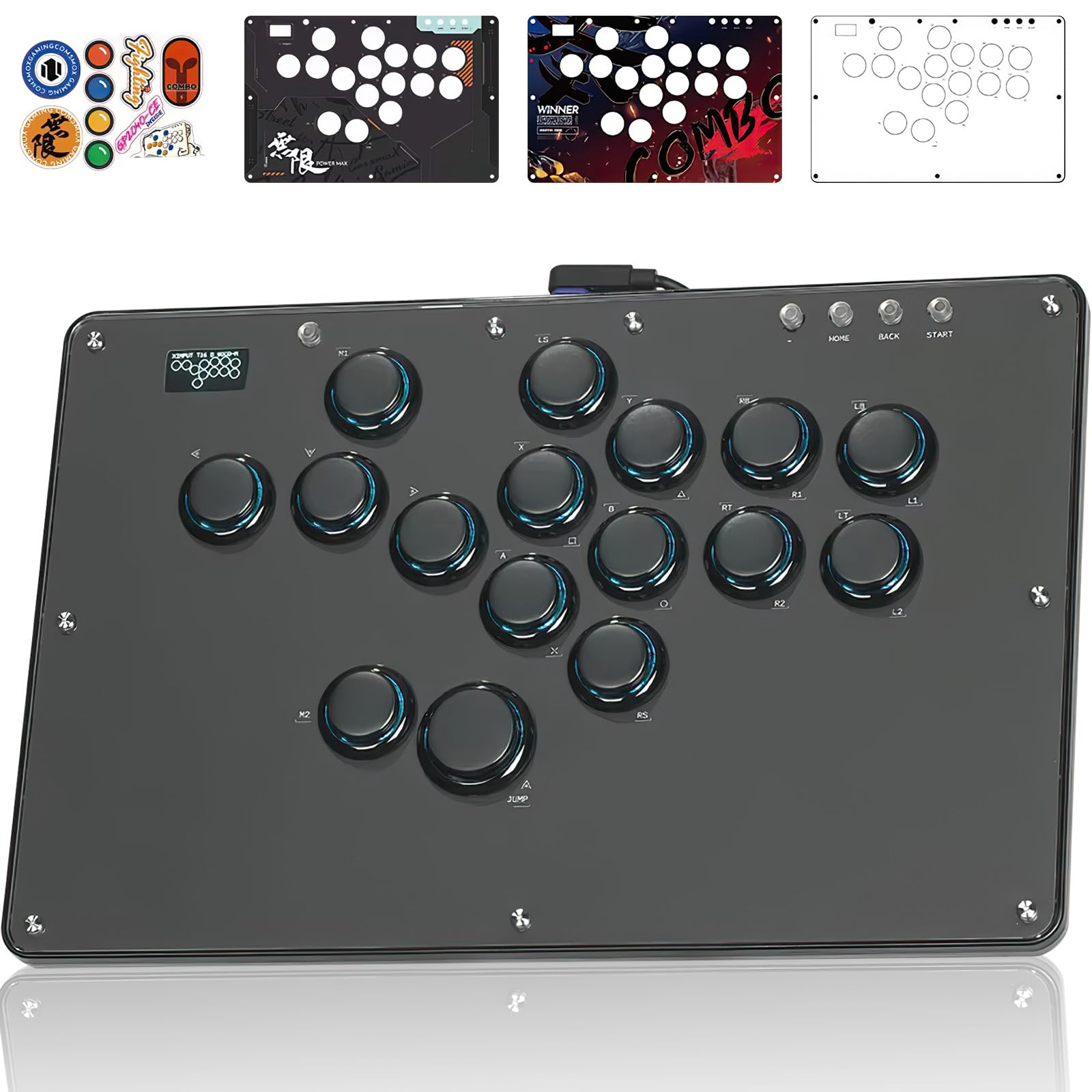 Haute42 レバーレスアケコン R16黒 b0f29bnzxq00.jpg