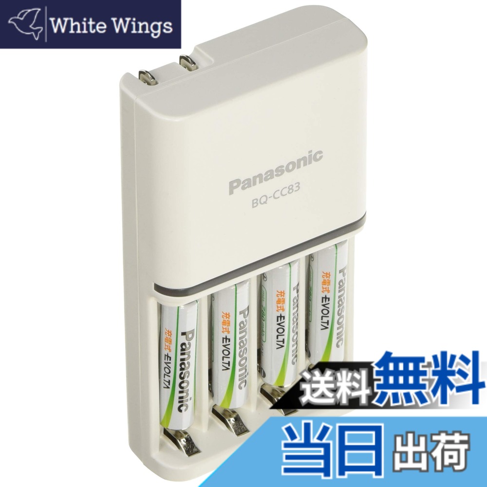 【貨物輸送無料】パナソニック 単4形 申し受ける式エボルタ 4本付申し受ける器仕掛ける K-KJ83MLE04