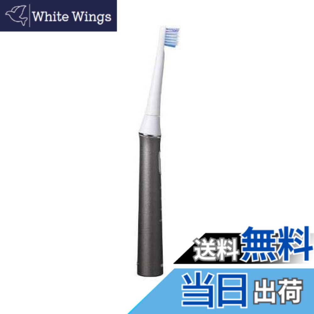 【送料無料】オムロン 電動歯ブラシ(ブラック)OMRON 音波式 HT-B324-BK|White Wings