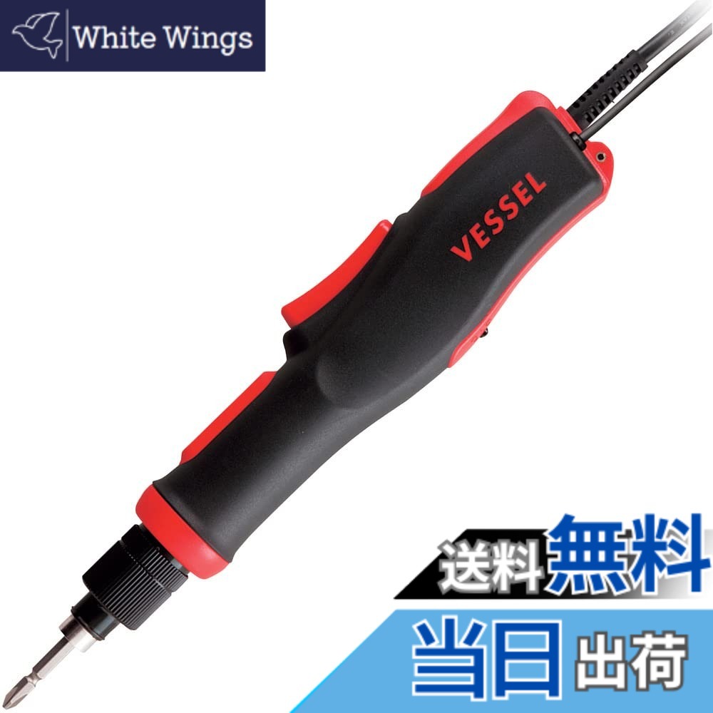 【貨物輸送無料】ベッセル(VESSEL) 電動１番ウッド 最終生産物トルク(N・m):1.6-4.5 其れ相応ねじ釘:4.0-5.0M VE-6000R