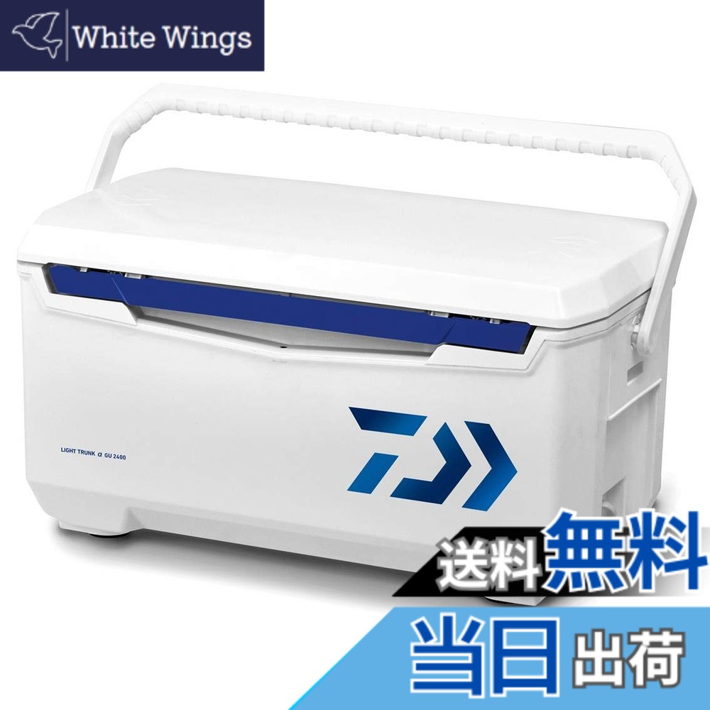 【貨物輸送無料】ダイワ(DAIWA) 空調設備ボックス席 ともし火ブートα GU2400 青碧 魚釣り 24リッター
